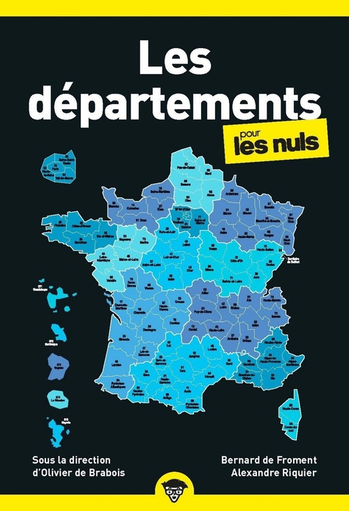 ebook cover of Les départements poche pour les nuls, by Bernard De Froment, Alexandre Riquier