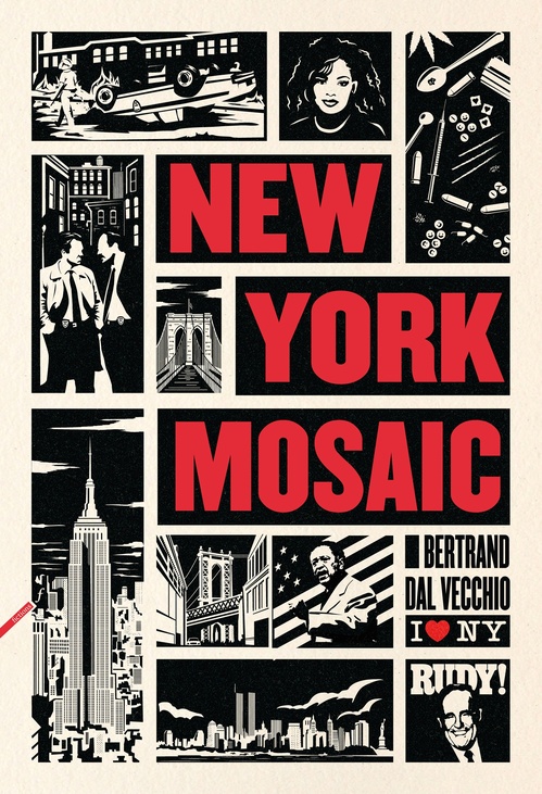 Couverture ebook de New York Mosaic, de Bertrand Dal Vecchio