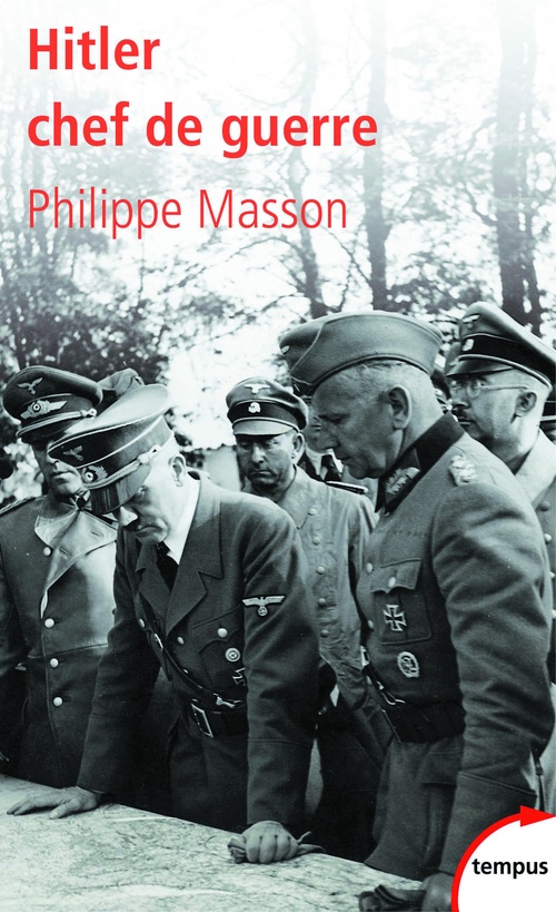 Couverture ebook de Hitler chef de guerre, de Philippe Masson