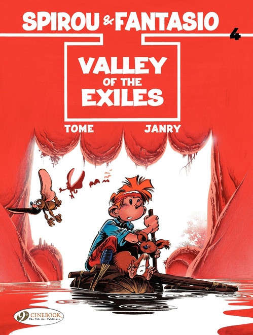 ebook cover of Spirou & Fantasio - Volume 5 - Valley of the Exiles, by Tome, Janry