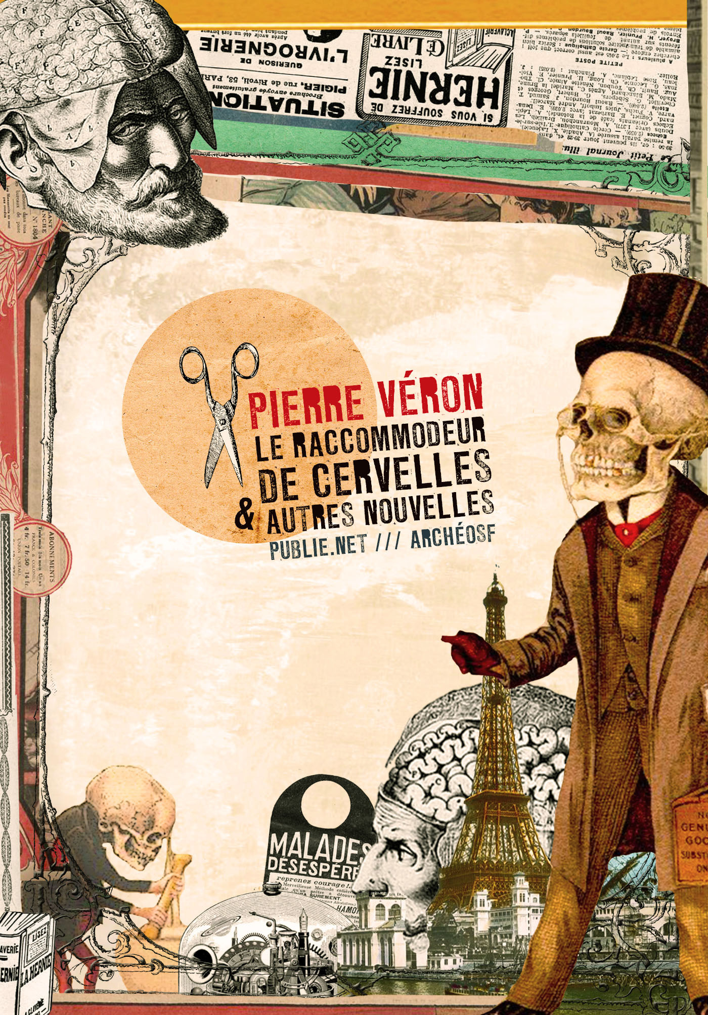 ebook cover of Le raccommodeur de cervelles, by Pierre Véron
