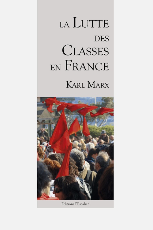 ebook cover of La lutte des classes en France, by Karl Marx
