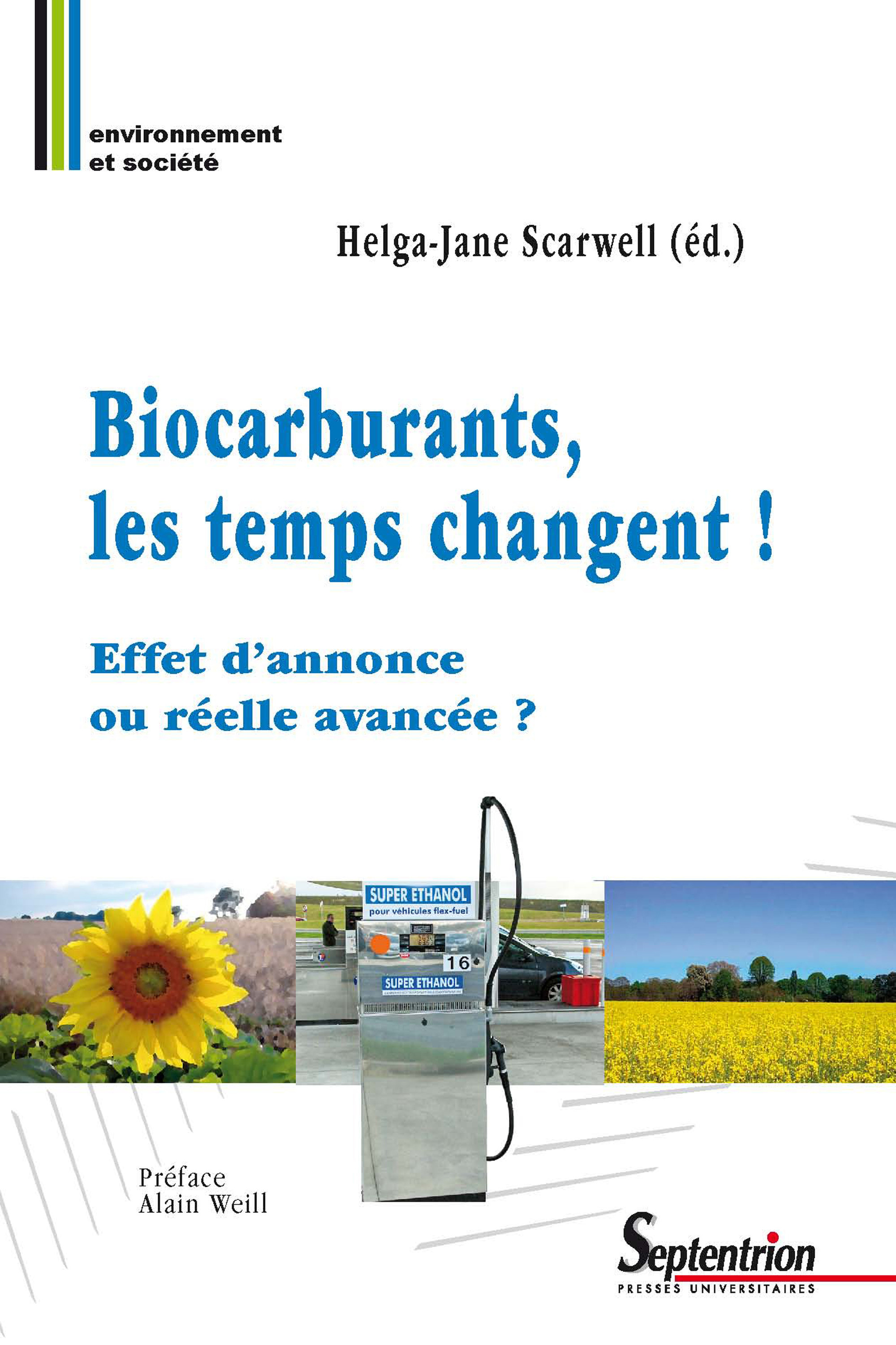 Couverture ebook de Biocarburants, les temps changent !, de Helga-Jane Scarwell