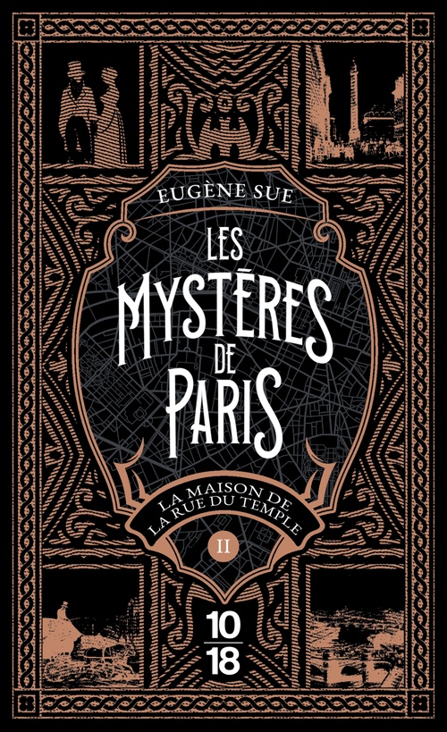 Couverture ebook de Les Mystères de Paris - Tome 2 La maison de la rue du temple, de Eugène Sue