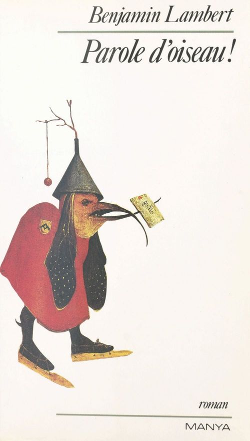 Couverture ebook de Parole d'oiseau !, de Benjamin Lambert