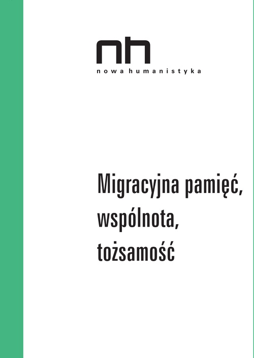 Couverture ebook de Migracyjna pamie´c, wspólnota, tozsamo´s´c, de