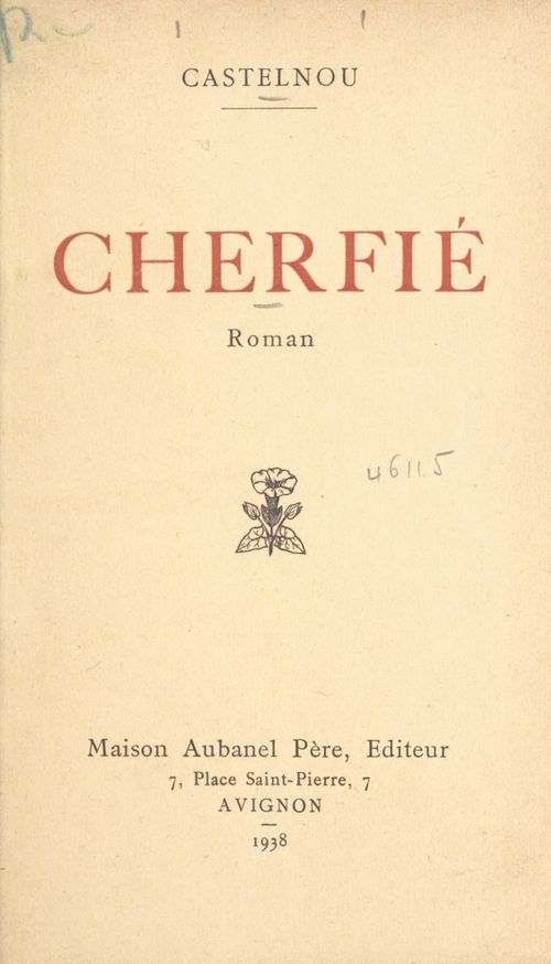 ebook cover of Cherfié, by Castelnou