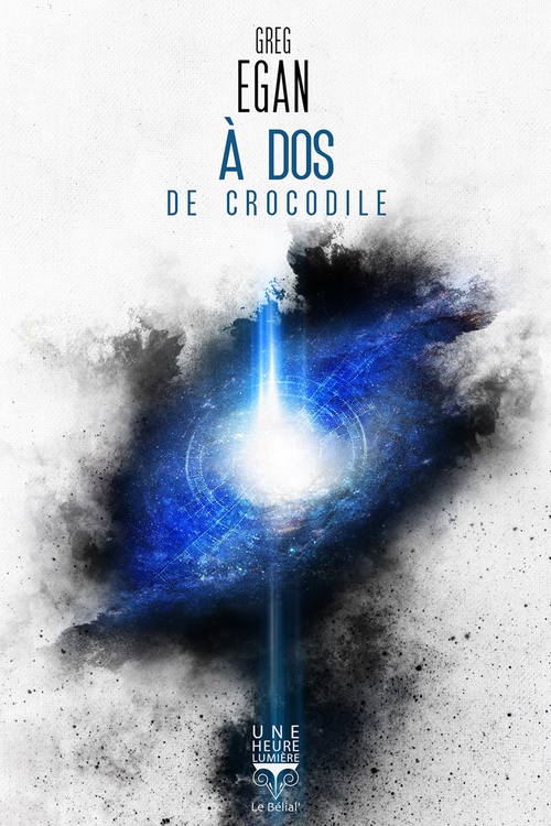 ebook cover of À dos de crocodile, by Greg Egan