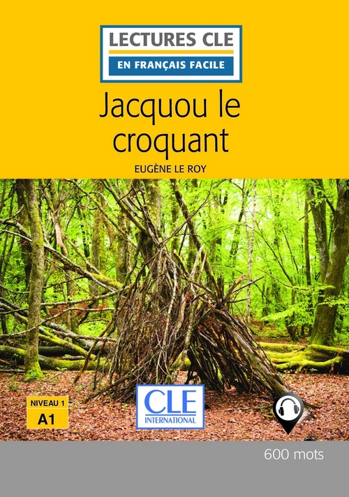 Couverture ebook de Jacquou le croquant - Lecture facile, de Eugene Le Roy