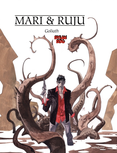 Couverture ebook de Dylan Dog - Tome 3 - Goliath, de Nicola Mari, Pasquale Ruju