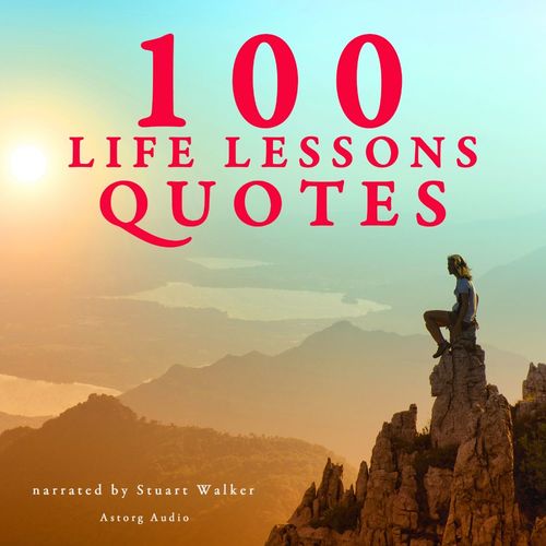 audiobook cover of 100 Life Lesson Quotes, by J. M. Gardner