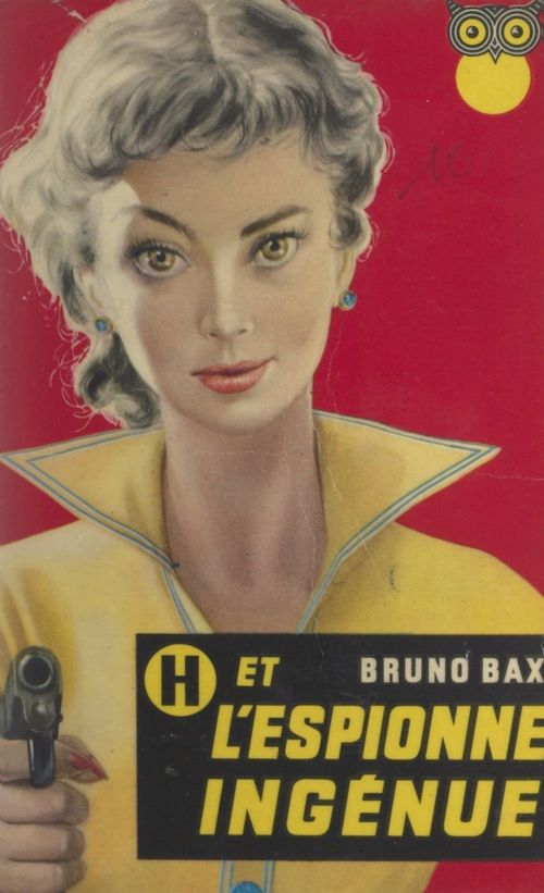Couverture ebook de H et l'espionne ingénue, de Bruno Bax