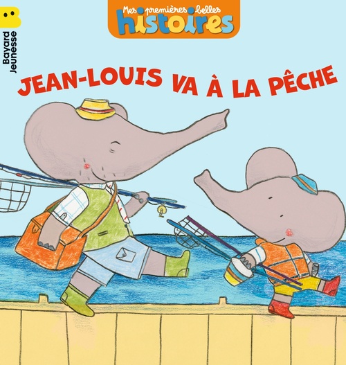 Couverture ebook de Jean-Louis va à la pêche, de Emile Jadoul