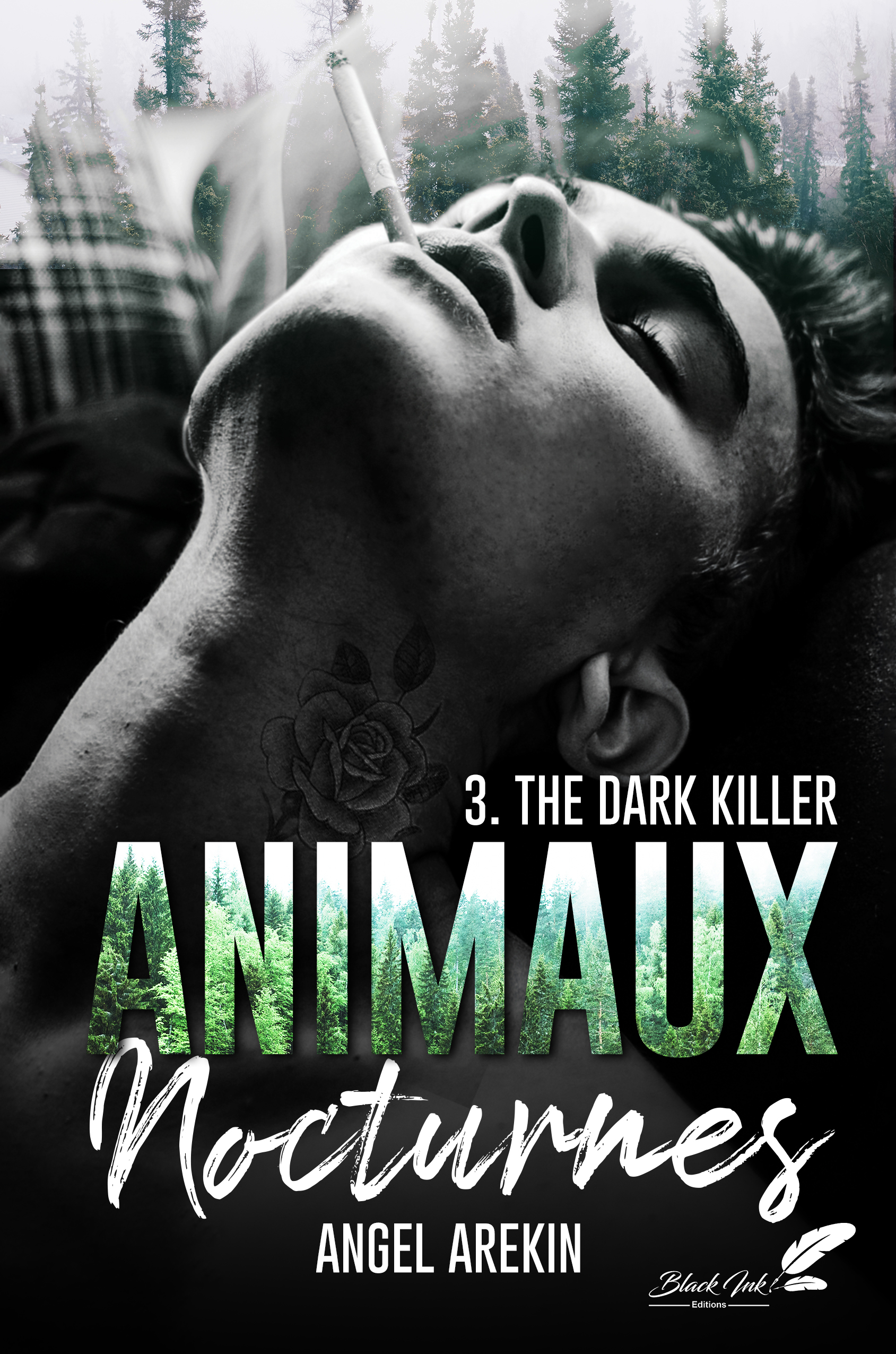 Couverture ebook de Animaux nocturnes : The dark killer, de Angel Arekin