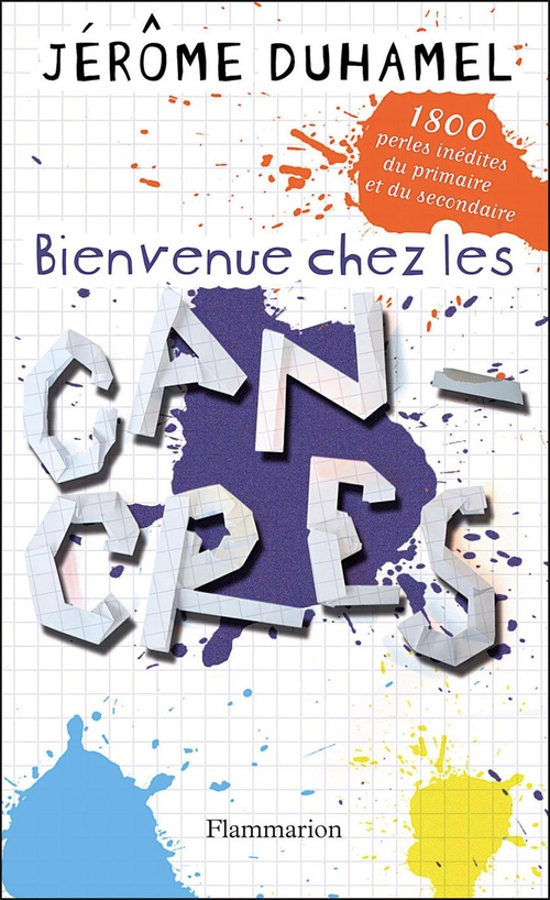 Couverture ebook de Bienvenue chez les cancres, de Jérôme Duhamel