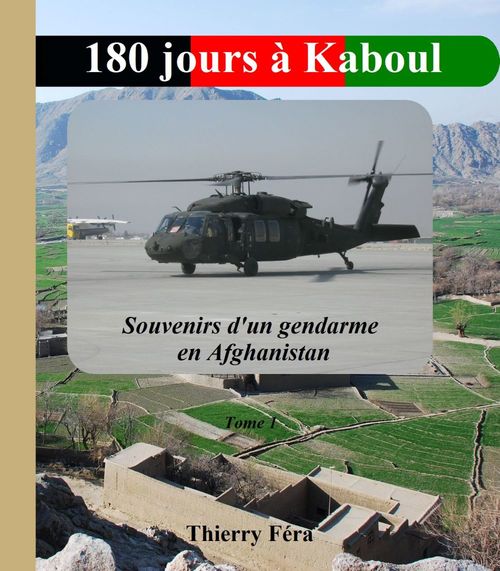 ebook cover of 180 jours à Kaboul, by Thierry Fera