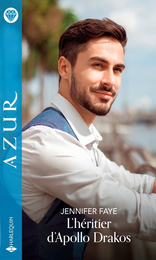 Couverture ebook de L'héritier d'Apollo Drakos, de Jennifer Faye