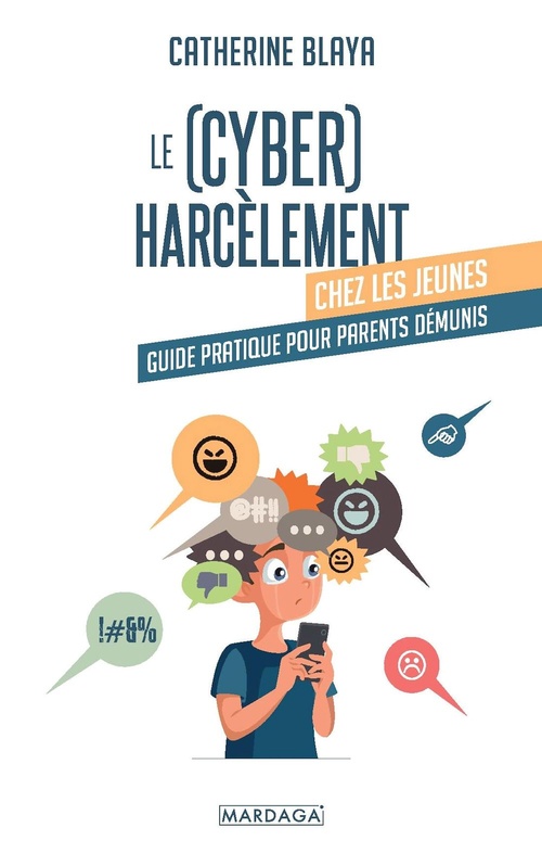 Couverture ebook de Le (cyber)harcèlement chez les jeunes, de Catherine Blaya