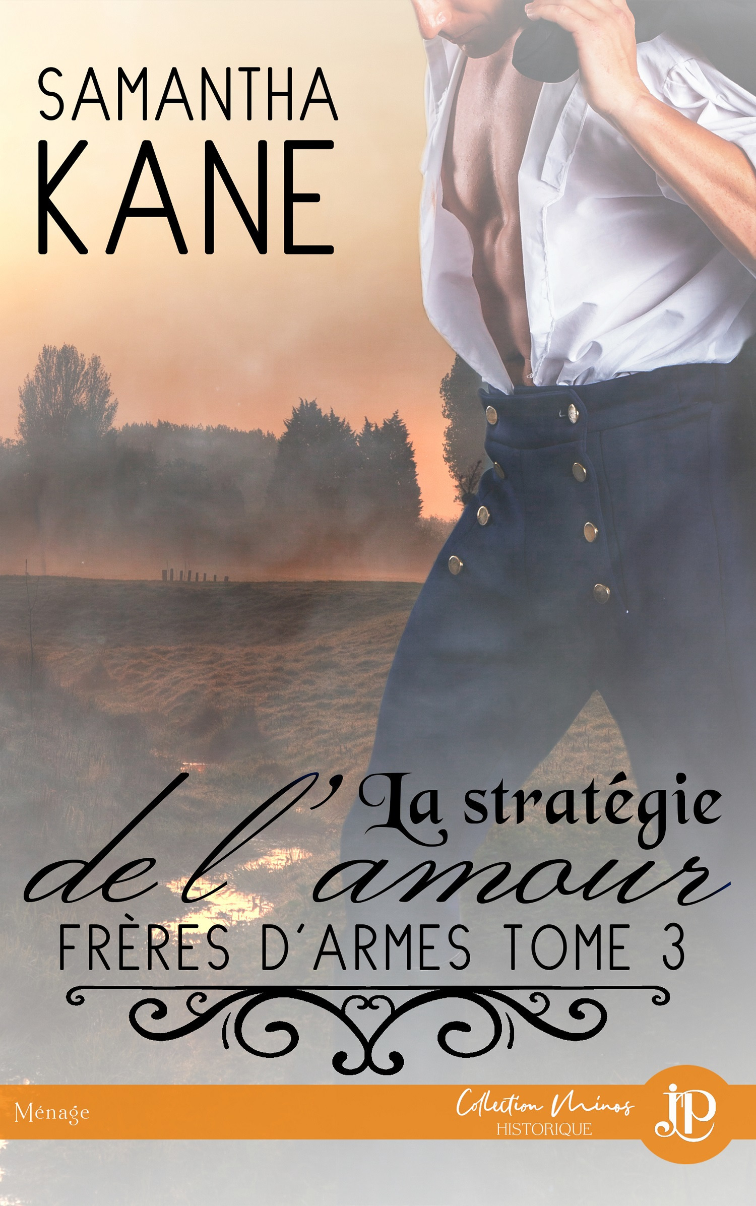 Couverture ebook de La stratégie de l'amour, de Samantha Kane