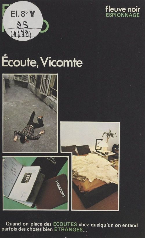 Couverture ebook de Écoute, Vicomte, de Fred Noro