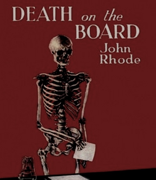ebook cover of Death Sits on the Board, by John Rhode