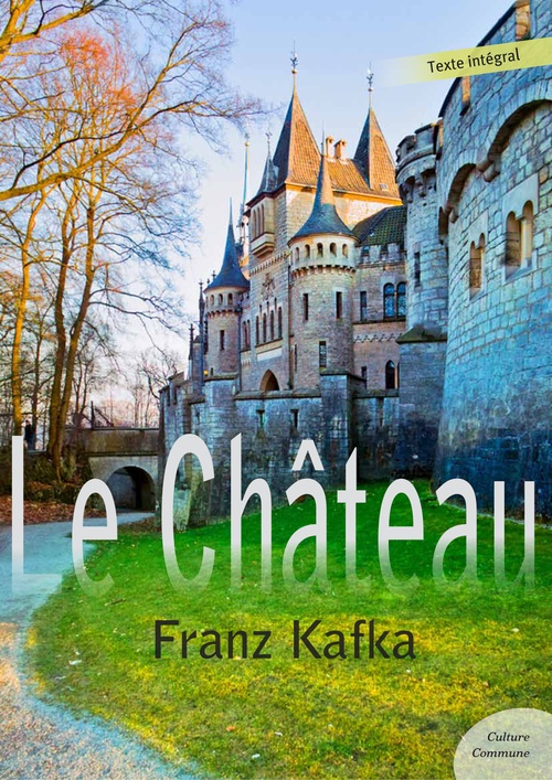 ebook cover of Le Château, by Franz Kafka