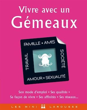 Couverture ebook de Vivre avec un Gémeaux, de Collectif