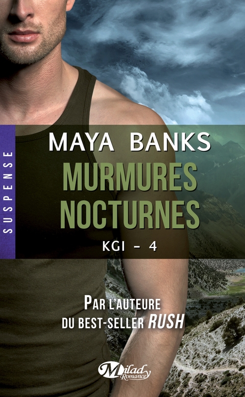Couverture ebook de KGI, T4 : Murmures nocturnes, de Maya Banks