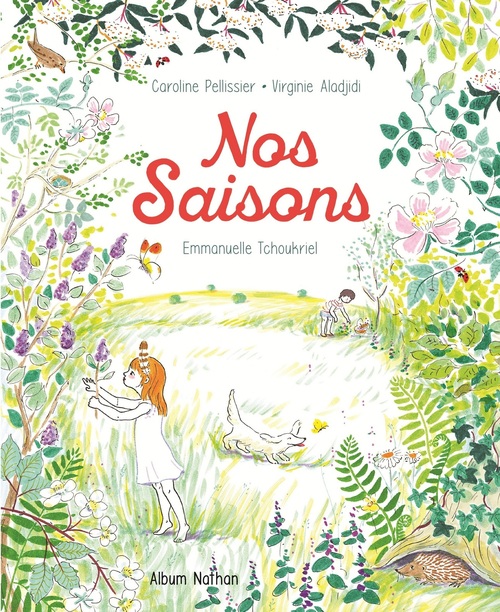 Couverture ebook de Nos saisons, de Virginie Aladjidi, Caroline Pélissier, Caroline Pellissier