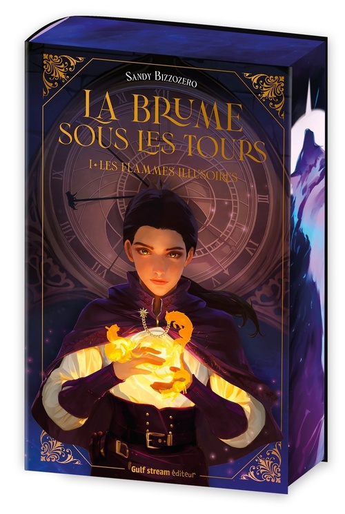 ebook cover of La Brume sous les tours - Tome 2 La Mer dévoilée, by Sandy Bizzozero