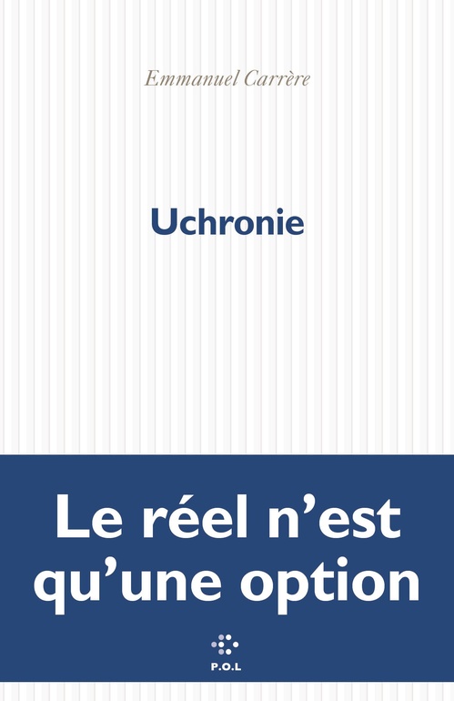 Couverture ebook de Uchronie, de Emmanuel Carrère