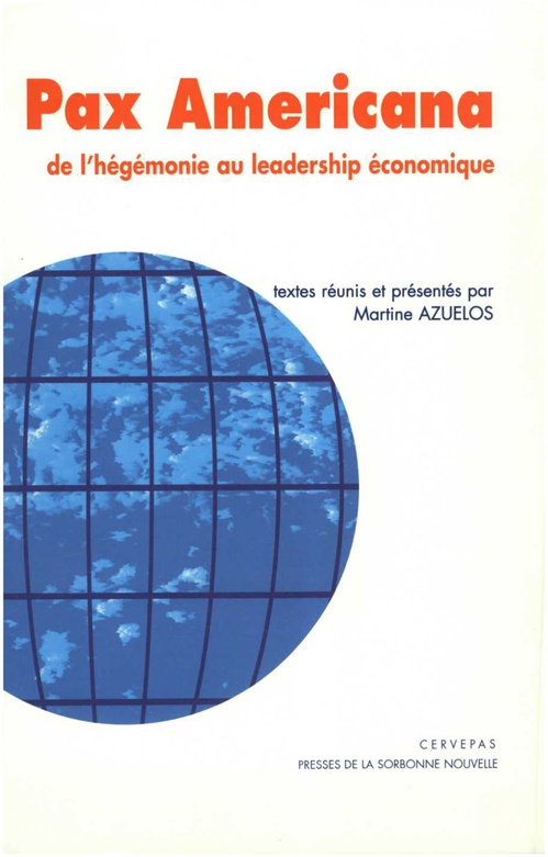 Couverture ebook de Pax Americana, de Martine Azuelos