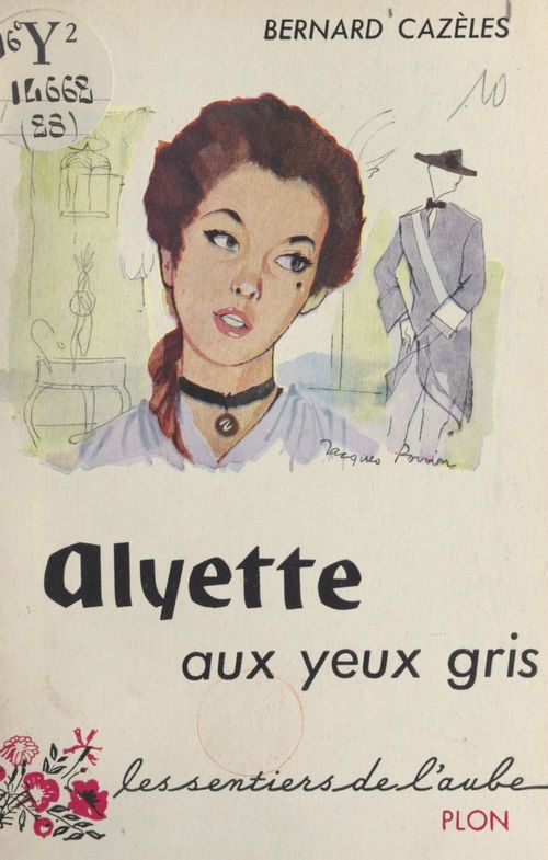 Couverture ebook de Alyette aux yeux gris, de Bernard Cazeles