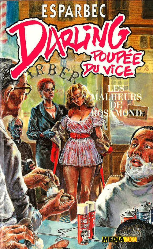 Couverture ebook de Darling poupée du vice - Les Malheurs de Rosamond, de Esparbec