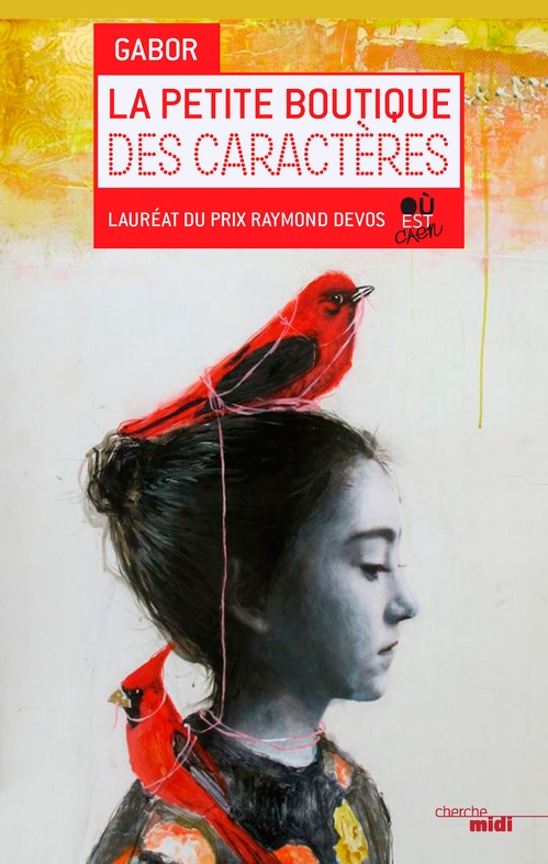 Couverture ebook de La petite boutique des caractères, de Gabor