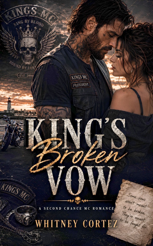 Couverture ebook de KING'S BROKEN VOW, de Whitney Cortez