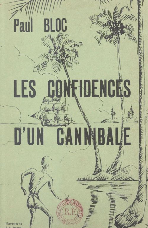 Couverture ebook de Les confidences d'un cannibale, de Paul Bloc