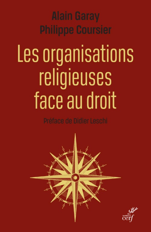 ebook cover of LES ORGANISATIONS RELIGIEUSES FACE AU DROIT, by Philippe Coursier, Alain Garay