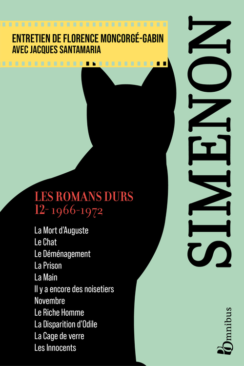 Couverture ebook de Les Romans durs, Tome 12 1966-1972, de Georges Simenon