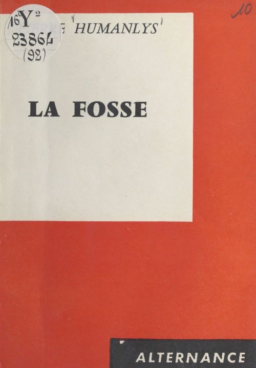 ebook cover of La fosse, by Pierre Humanlys