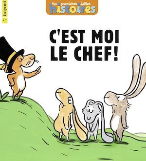 Couverture ebook de Le lapin à lunettes-C'est moi le chef ?, de Michel Piquemal