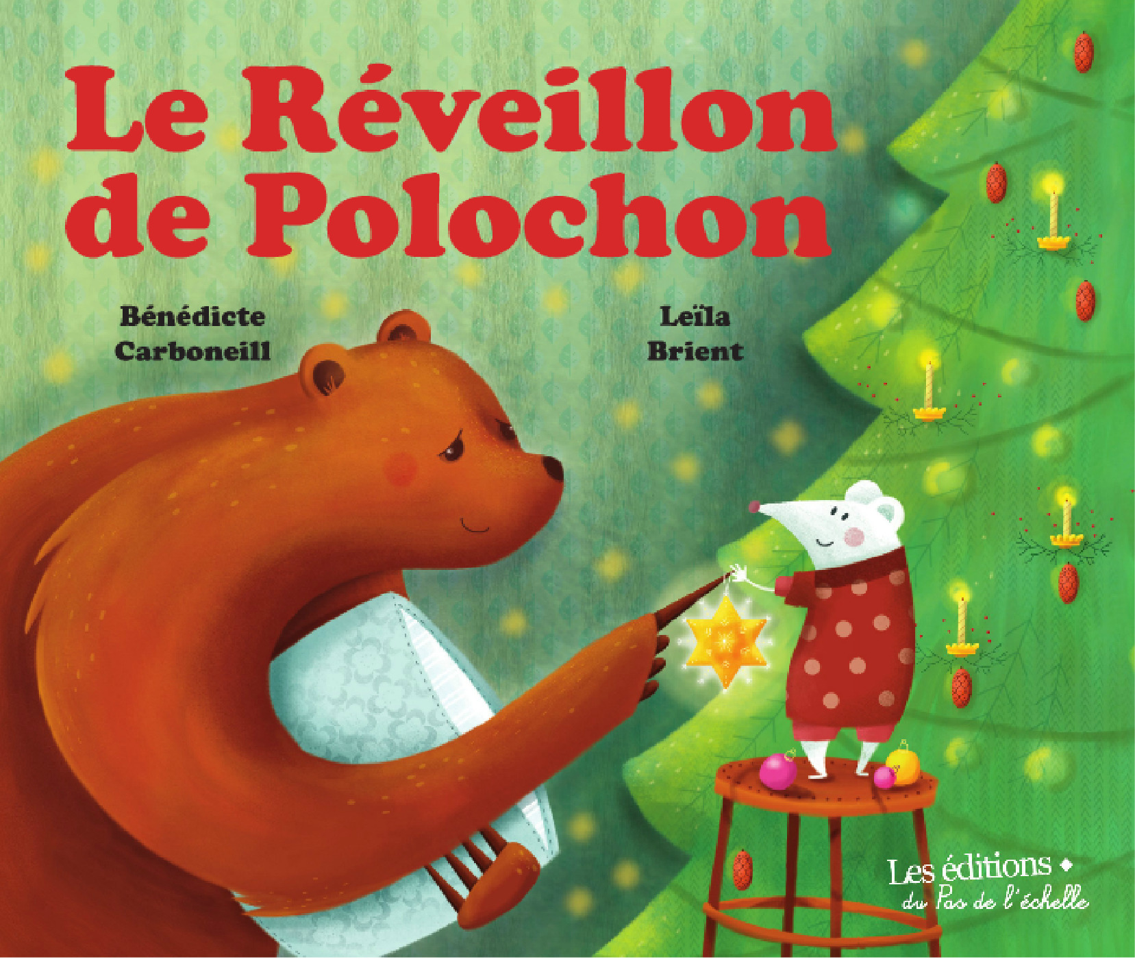 Couverture ebook de Le réveillon de Polochon, de Bénédicte Carboneill