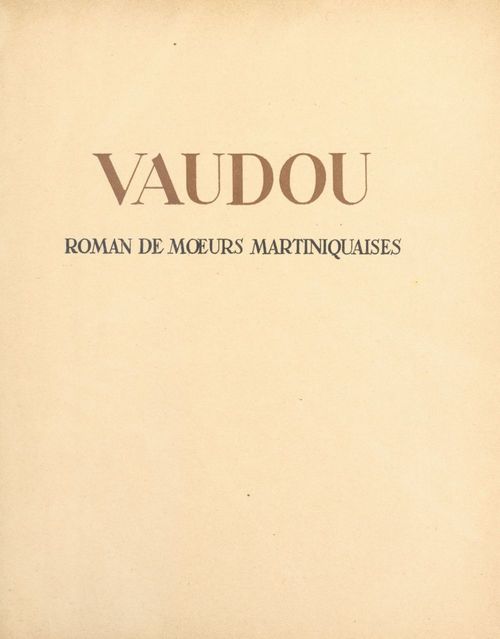 ebook cover of Vaudou, by Louis-Charles Royer