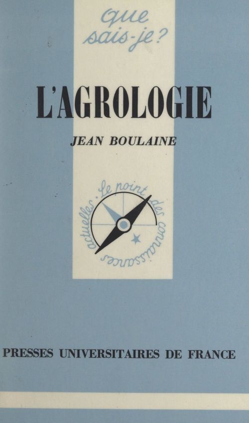 ebook cover of L'agrologie, by Jean Boulaine