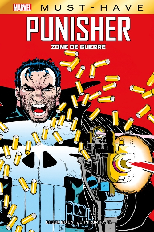 ebook cover of Best of Marvel (Must-Have) : Punisher - Zone de guerre, by Chuck Dixon, John Romita Jr