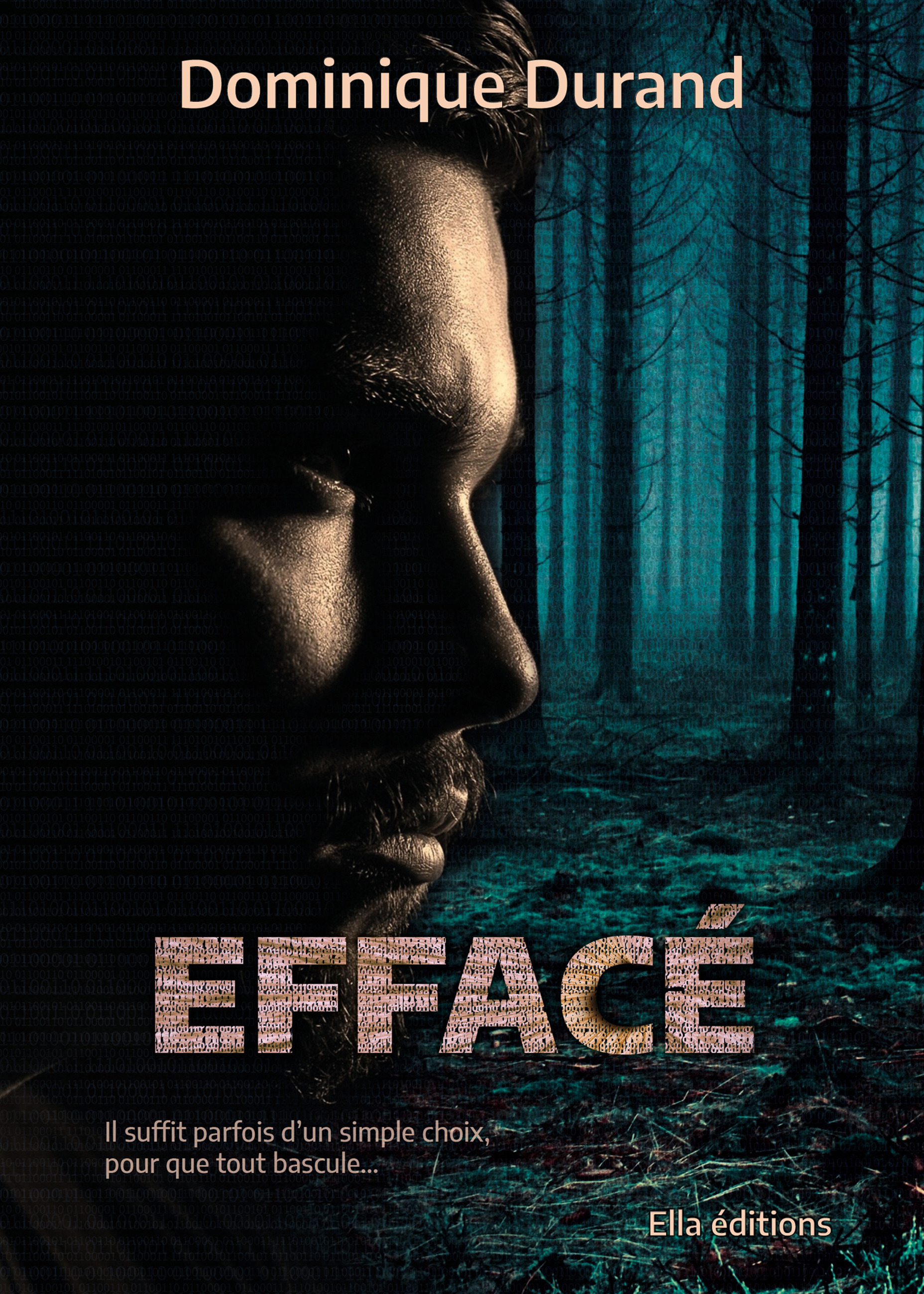 Couverture ebook de Effacé, de Dominique Durand