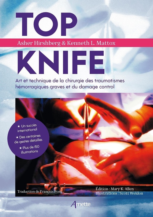 ebook cover of Top Knife, by Asher Hirshberg, Kenneth Mattox