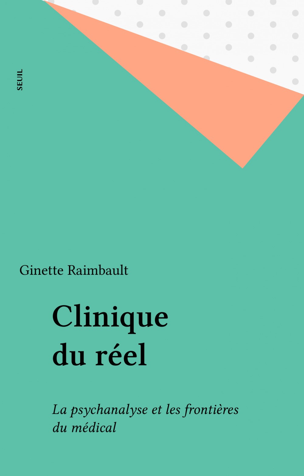 ebook cover of Clinique du réel, by Raimbault Ginette