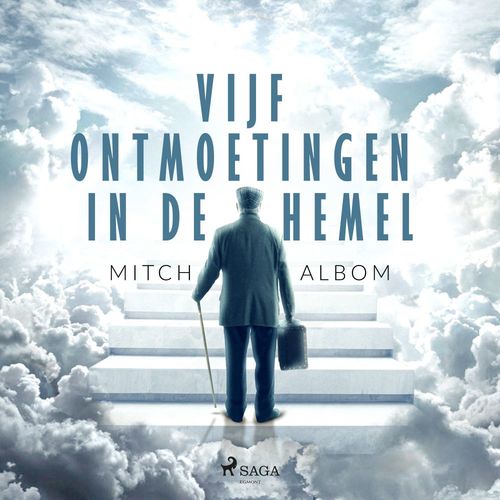 Couverture audiobook de Vijf ontmoetingen in de hemel, de Mitch Albom