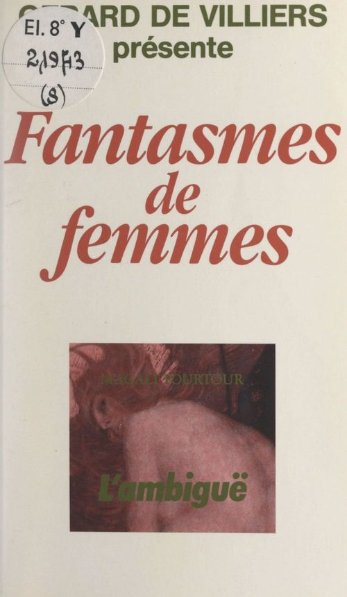 Couverture ebook de L'ambiguë, de Magali Tourtour